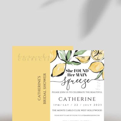 Catherine's Bridal Shower Invitation
