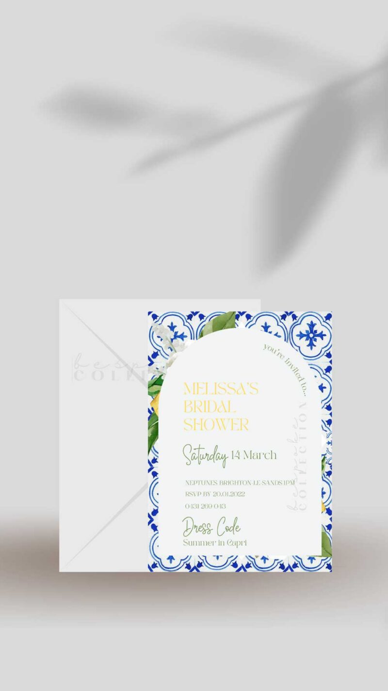 Melessa's Bridal Shower Invitation